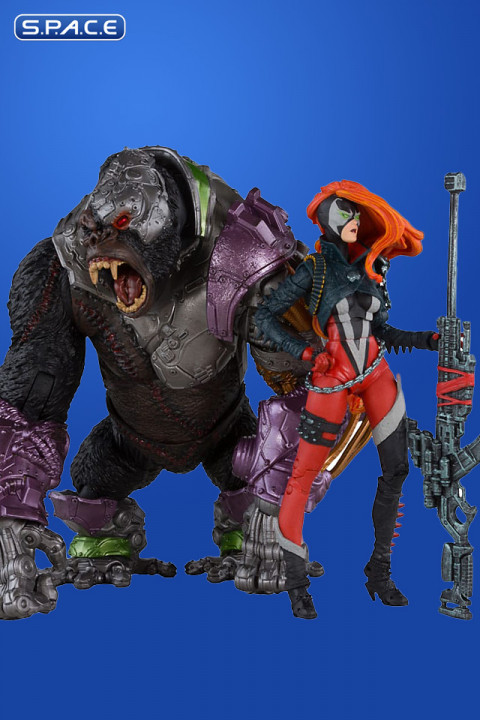 She-Spawn & Cygor Gold Label Collection 2-Pack (Spawn)