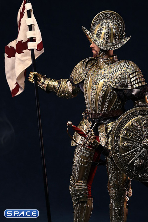 1/6 Scale Imperial Conquistador Hernan Cortes Brass Commemorative Version - WF 2023 Exclusive