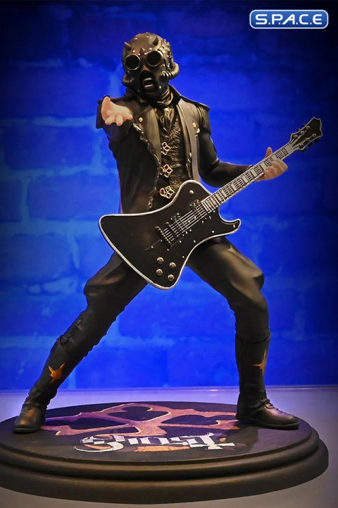 Nameless Ghoul II Rock Iconz Statue - Black Guitar Version (Ghost)