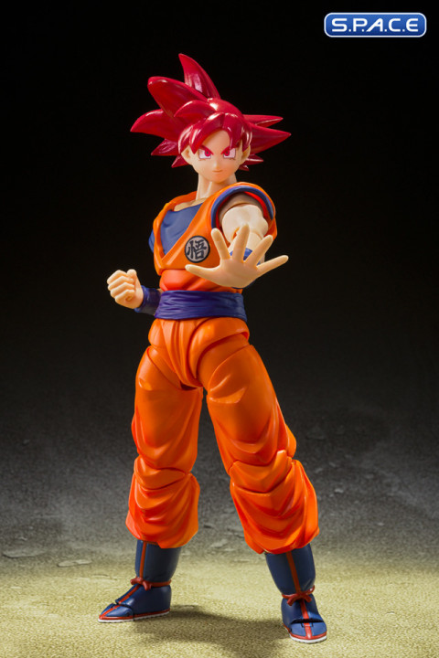 S.H.Figuarts Super Saiyan God Son Goku Saiyan God of Virute (Dragon Ball Super)