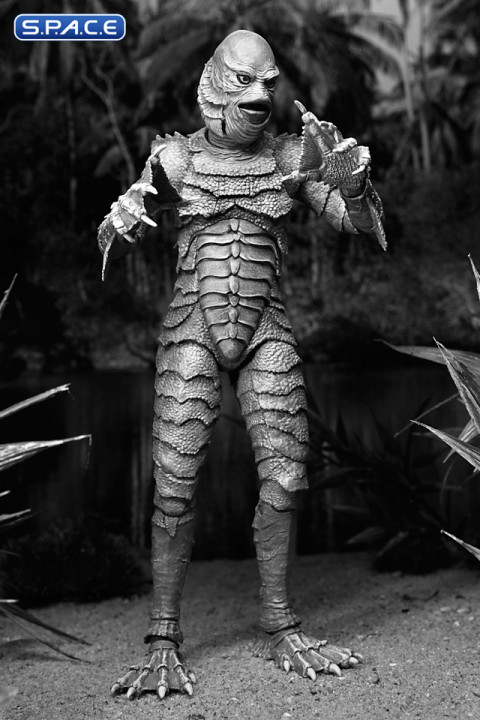 Ultimate Creature from the Black Lagoon - black & white Version (Universal Monsters)