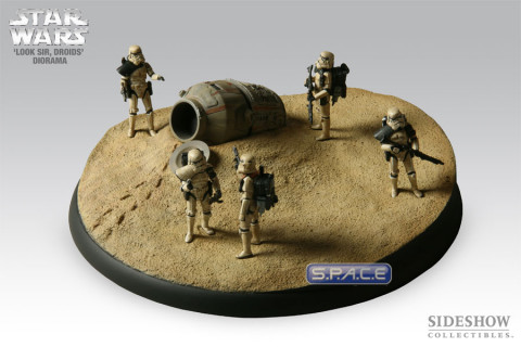 Look Sir, Droids ! Diorama (Star Wars)