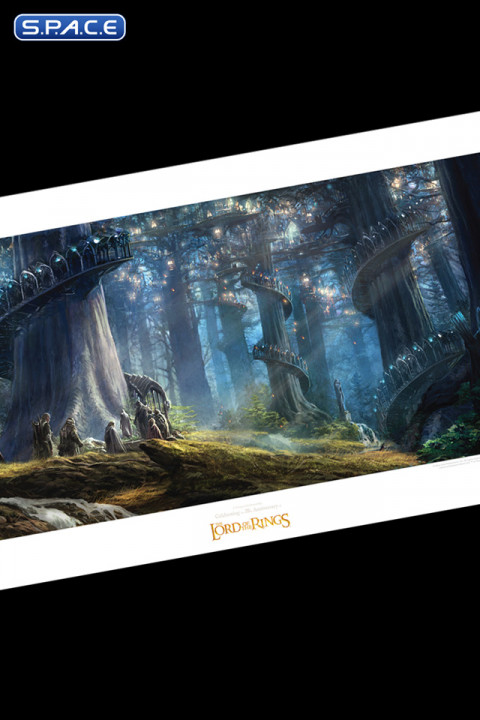 Lothlorien Art Print (Lord of the Rings)