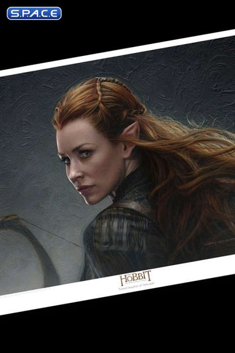 Tauriel Daughter of Mirkwood Lithograph (The Hobbit)