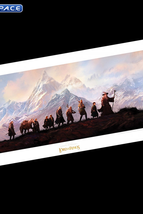 The Fellowship of the Ring 20th Anniversary Art Print (Lord of the Rings)