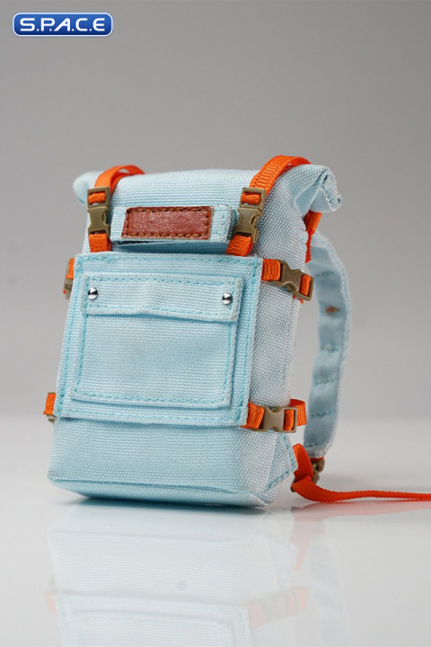 1/6 Scale skateboarding backpack (blue)