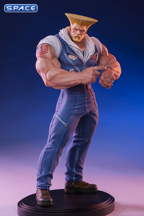1/4 Scale Guile Statue (Street Fighter 6)