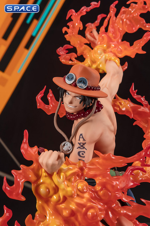 FiguartsZERO Super Battle Portgas D. Ace PVC Statue (One Piece Bounty Rush)