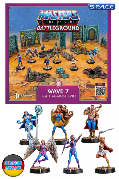 Battleground Board Game Expansion Pack Wave 7 The Great Rebellion - German Version (Masters of the Universe)