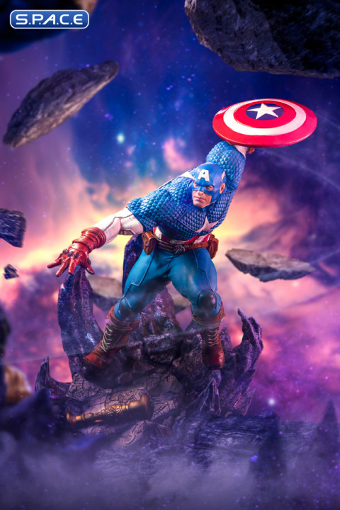 1/10 Scale Captain America Deluxe Art Scale Statue (Marvel)