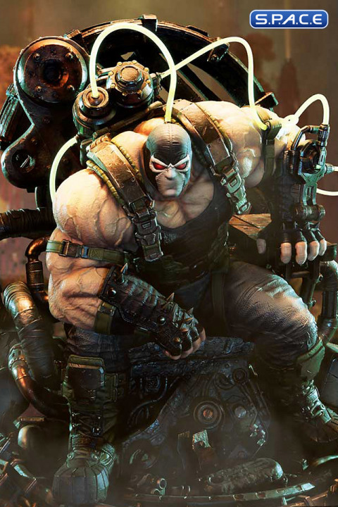 1/4 Scale Bane on Throne from Batman: City of Bane Throne Legacy Statue (DC Comics)
