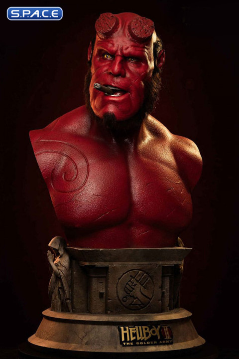 1:1 Hellboy Life-Size Bust (Hellboy II: The Golden Army)