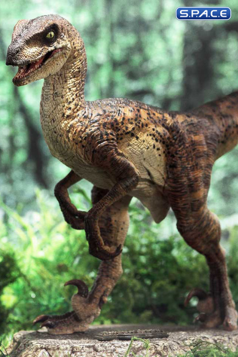 1/10 Scale Velociraptor Prime Collectible Figures Statue - open Mouth Version (Jurassic Park)