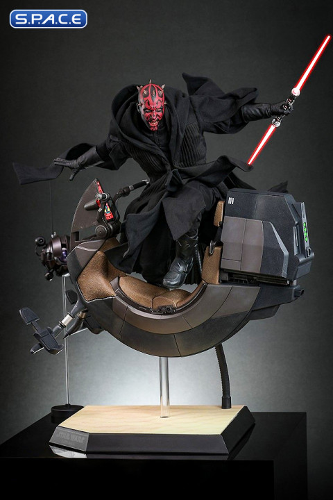 1/6 Scale Darth Maul with Speeder Movie Masterpiece Set MMS749 (Star Wars)