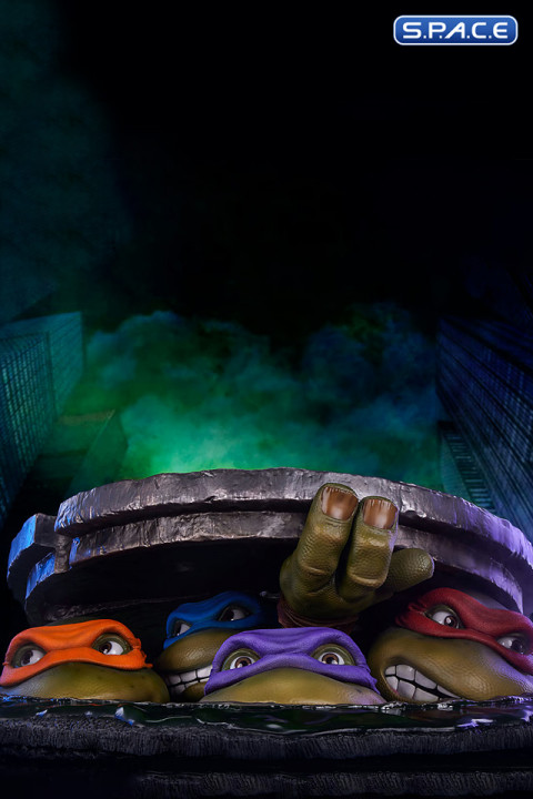 1:1 Underground life-size Diorama (Teenage Mutant Ninja Turtles)