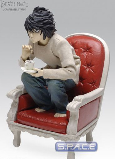 L Craft Label Statue (Death Note)