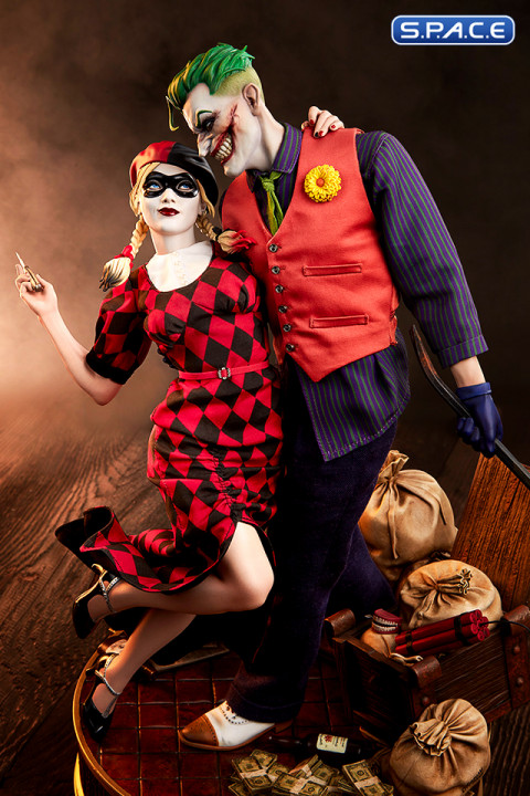 The Joker & Harley Quinn Lawless Love Mythos Diorama (DC Comics)