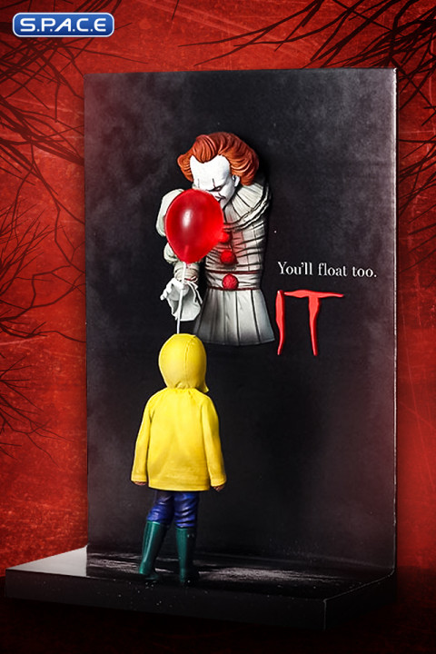 Pennywise & Georgie Movie Poster 3D (It)