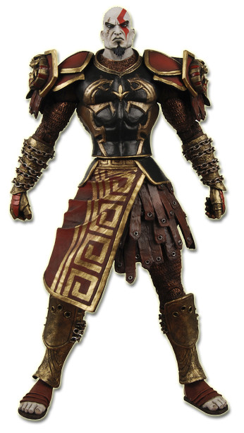 Ares Armor Kratos Closed Mouth from God of War II (Player Select)