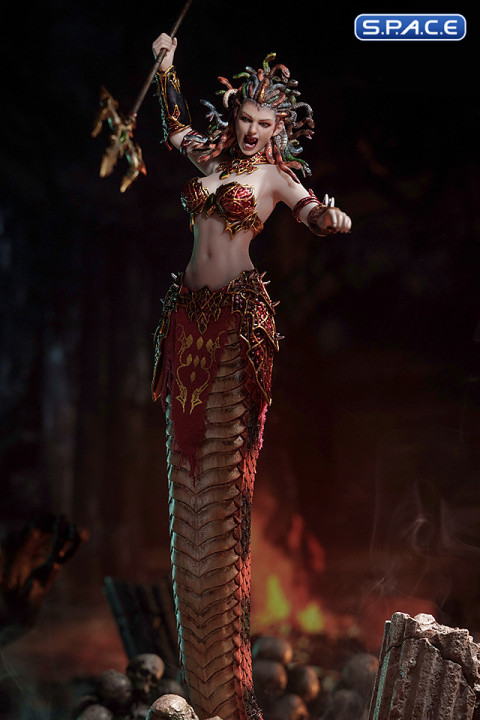 1/12 Scale Red Medusa - Snake Tail Version