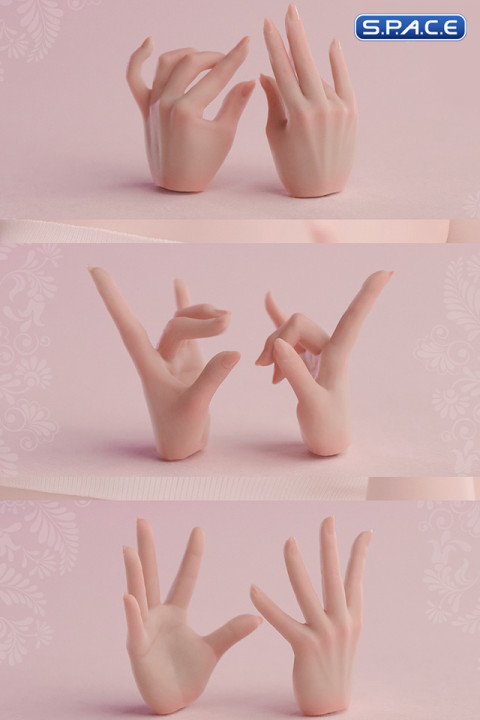 1/6 Scale Hand Set AT209B - pale Version