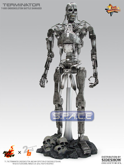 12 T-800 Endoskeleton battle damaged Model Kit (T2)