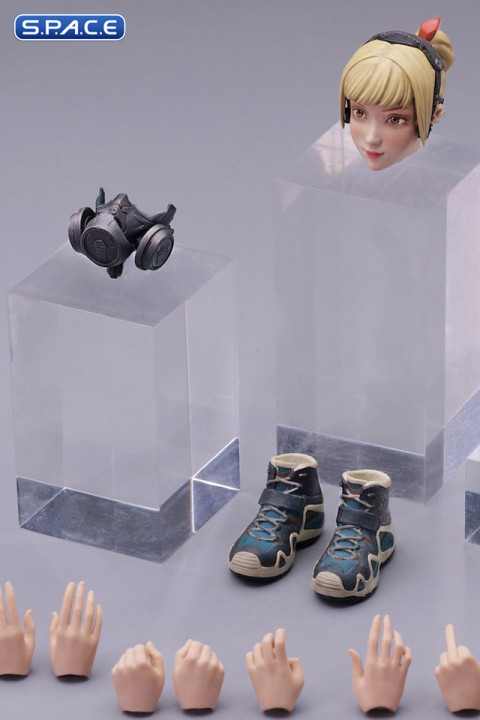 1/6 Scale Border Hunter Lucy Head Sculpt with Accessories
