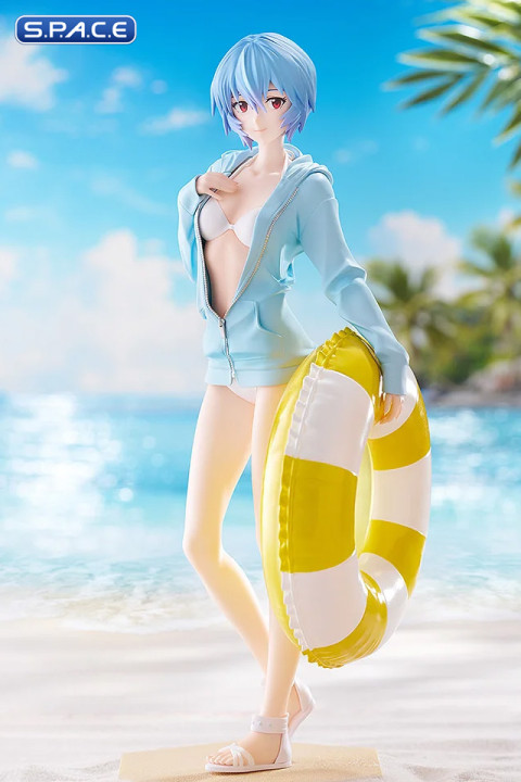 Rei Ayanami Beach Queens Pop Up Parade L PVC Statue (Rebuild of Evangelion)