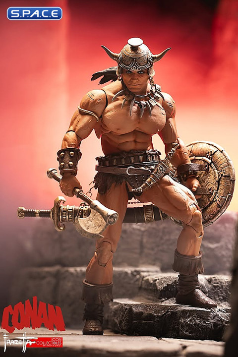 フラゼッタコナン・ザ・バーバリアン1/12スケールmythic legions 1/12 Scale Conan (Conan the Barbarian)