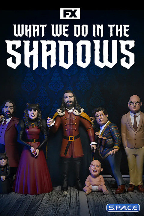 Complete Set of 5: Toony Terrors Series 11 (What We Do in the Shadows)