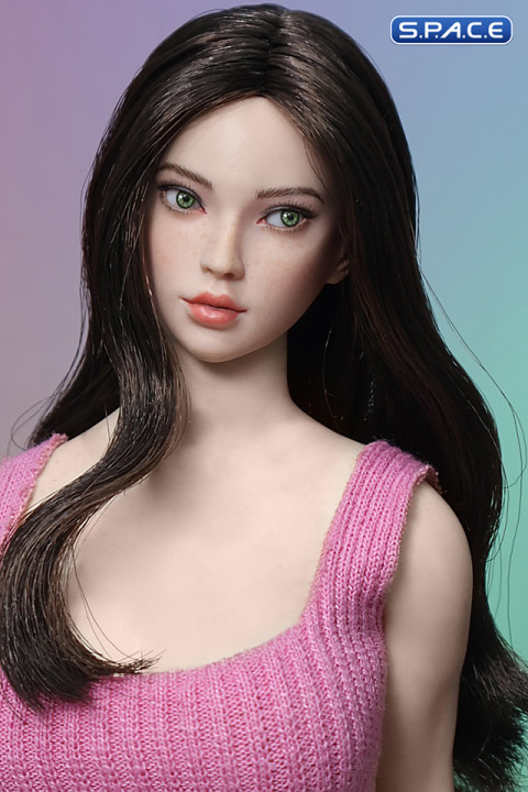 1/6 Scale Yumi Head Sculpt (black hair)