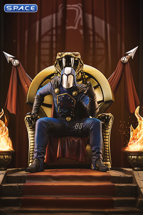 1/10 Scale Cobra Commander Deluxe Art Scale Statue (G.I. Joe)