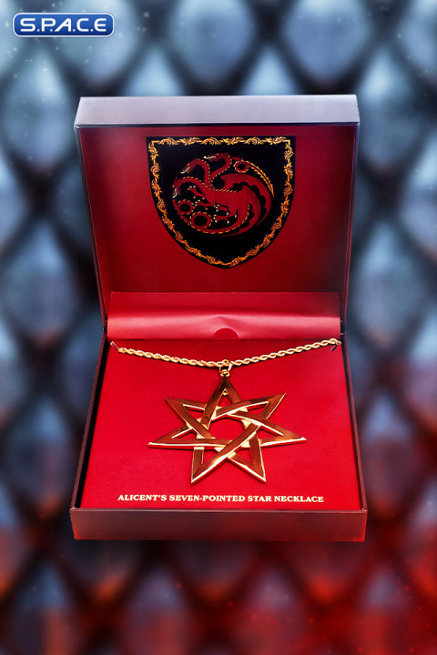 Alicents Seven-Pointed Star Necklace (House of the Dragon)