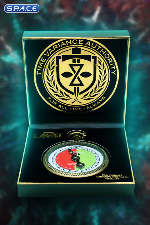 Time Variance Authority Stop Watch Necklace (Loki)