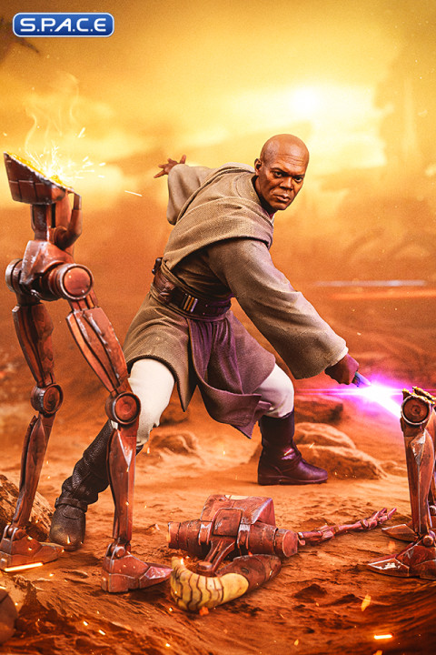 1/10 Scale Mace Windu Art Scale Statue (Star Wars)