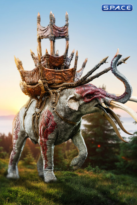 Mumak in Battle Mini-Statue (Lord of the Rings)