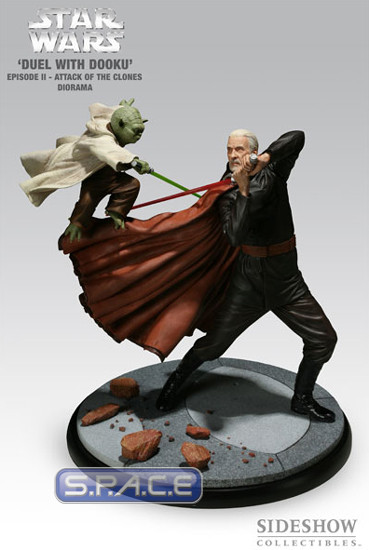 Duel with Dooku Diorama (Star Wars)