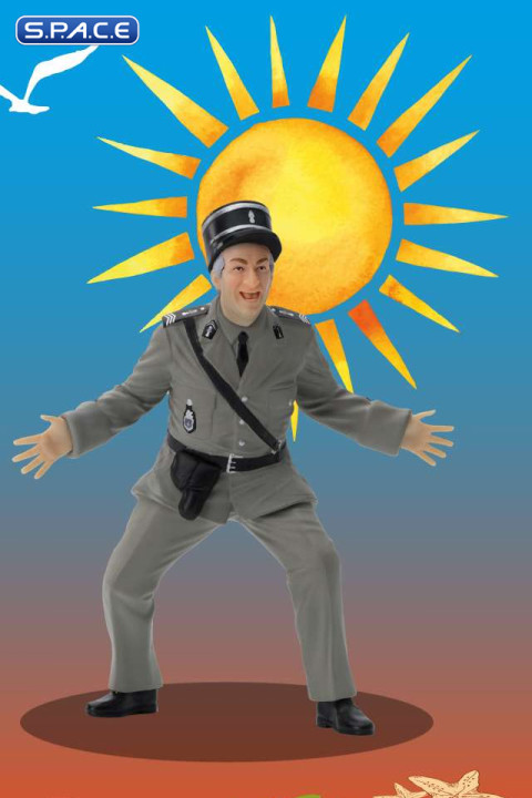 Louis De Funes as Ludovic Cruchot PVC Statue - Version 1 (Le gendarme de Saint-Tropez)