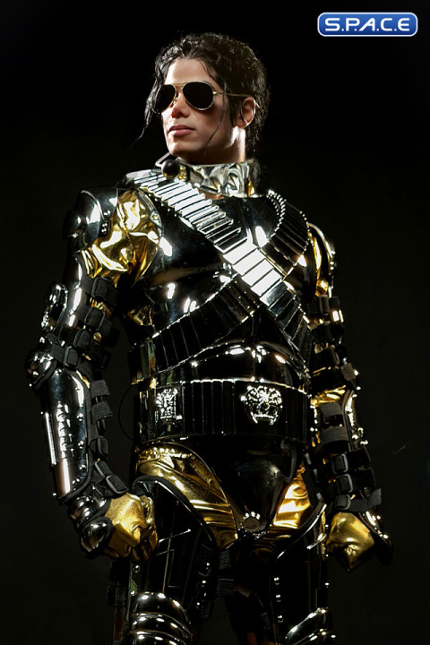 1/2 Scale Michael Jackson History Tour Statue - Armor Version
