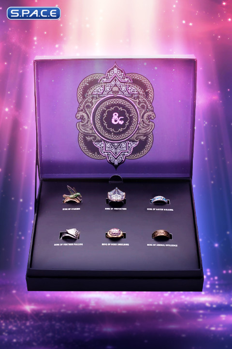 Dungeons & Dragons 6 Ring Set (Dungeons & Dragons)