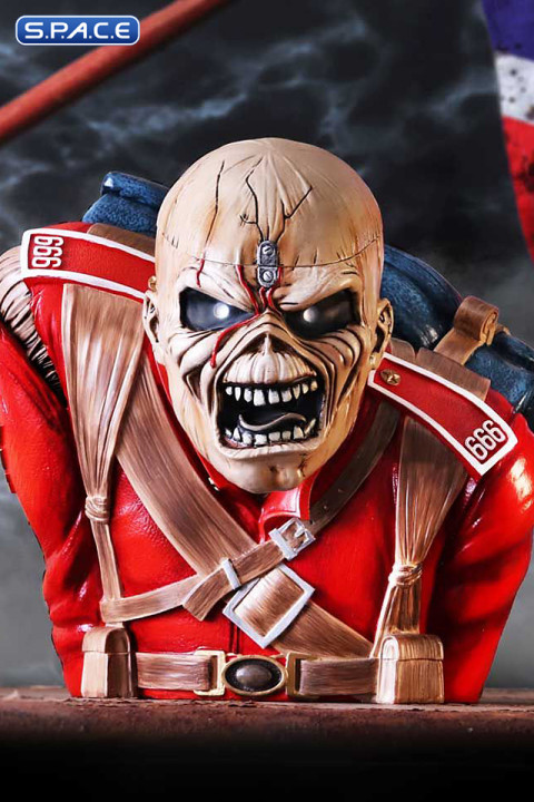 Eddie - The Trooper Bust Box (Iron Maiden)