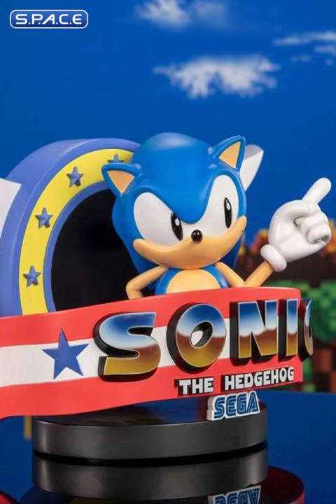 Sonic the Hedgehog Titel Screen Statue (Sonic the Hedgehog)