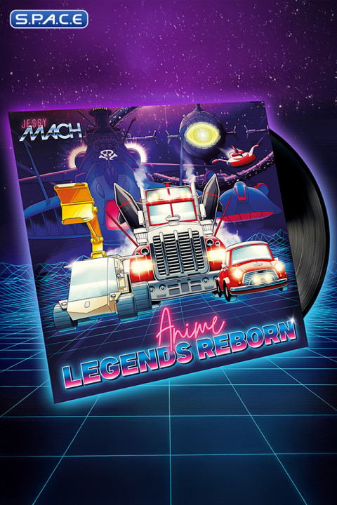 Anime Legends Reborn 33RPM Vinyl-LP (Jessy Mach)