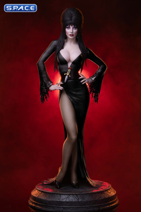 Elvira Maquette - black Glitter Dress Version (Elvira - Mistress of the Dark)