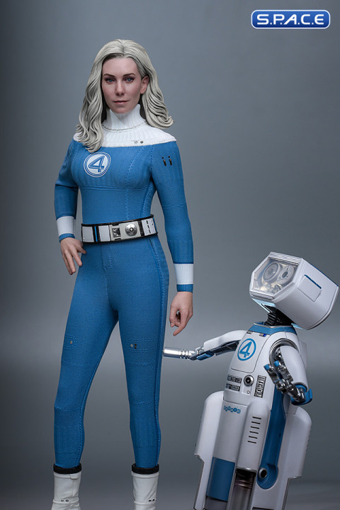 1/6 Scale Invisible Woman & H.E.R.B.I.E. Deluxe Version Movie Masterpiece MMS824 (The Fantastic Four: First Steps)