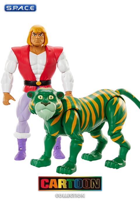 Prince Adam & Cringer 2-Pack Cartoon Collection (MOTU Origins)