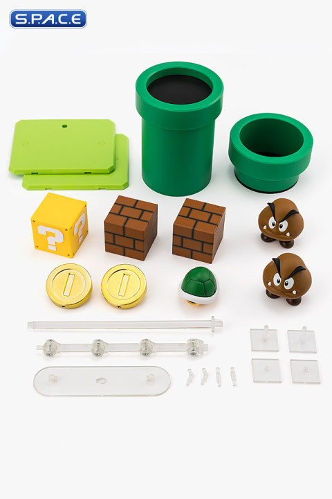 S.H.Figuarts Super Mario Brothers Playset (Super Mario)