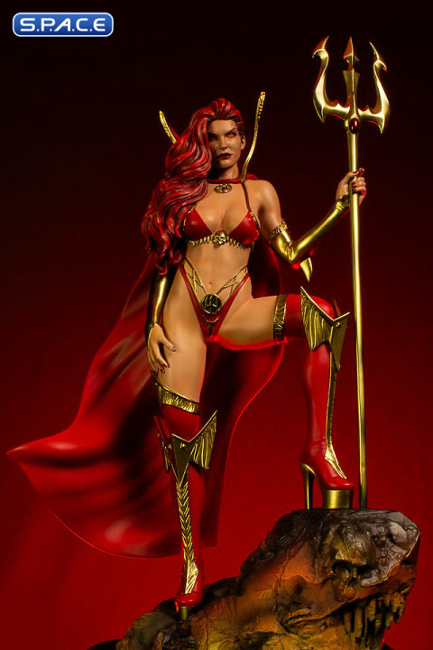 Lady Satanus Statue (Coffin Comics)