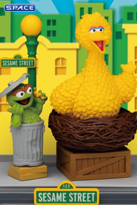 Oscar & Big Bird Diorama Stage 177 (Sesame Street)