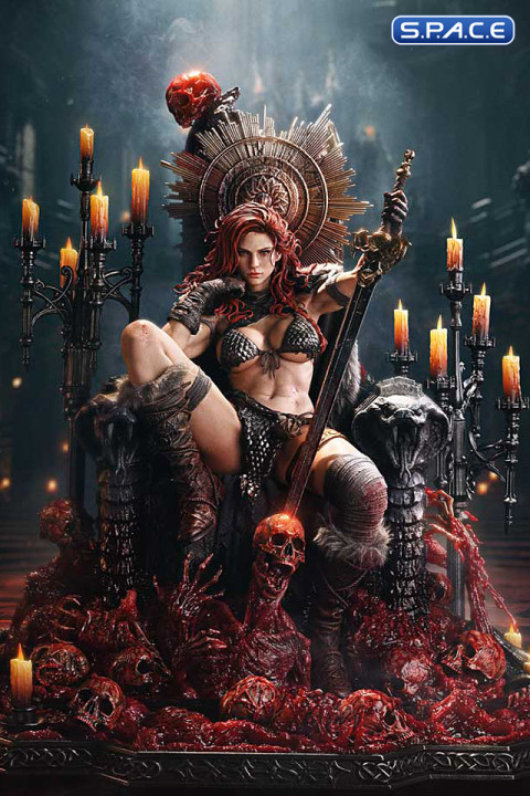 1/3 Scale Red Sonja Long Live the Queen Throne Legacy Statue (Red Sonja)
